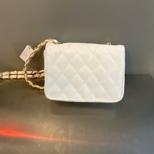 White small purse